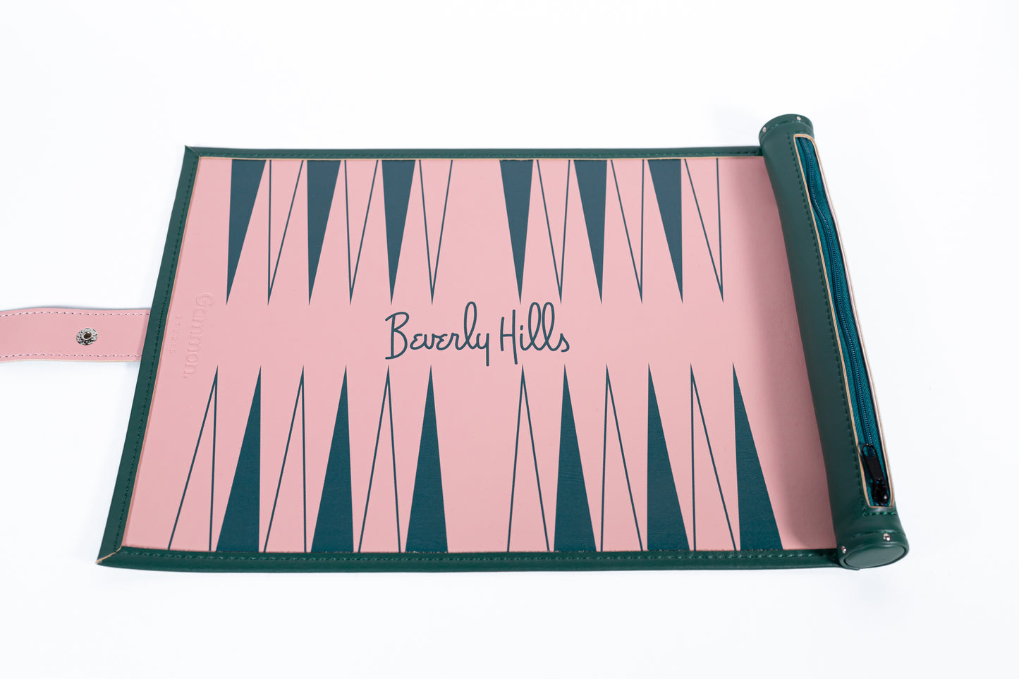 Beverly Hills Leather Backgammon Board