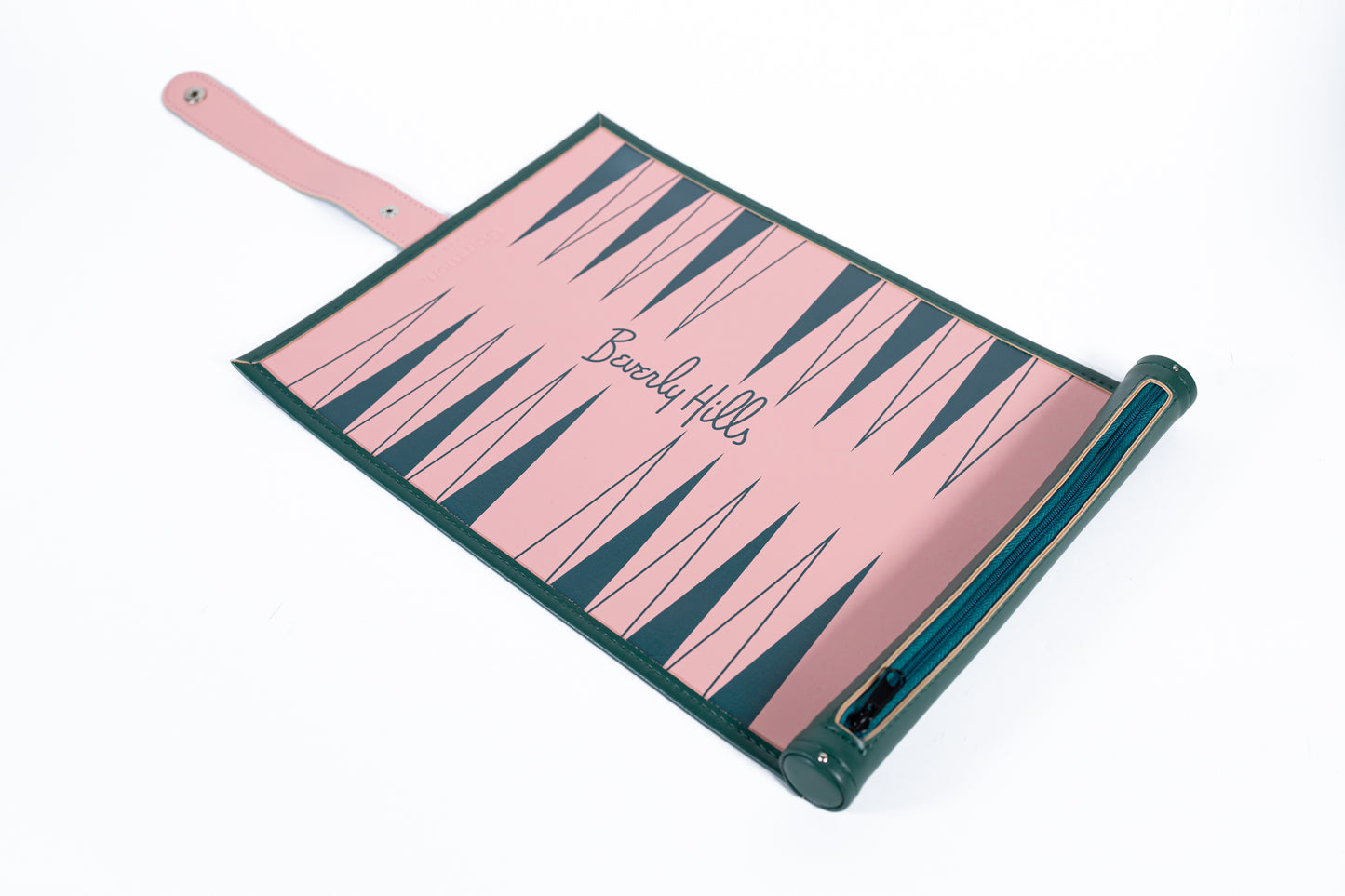 Beverly Hills Leather Backgammon Board