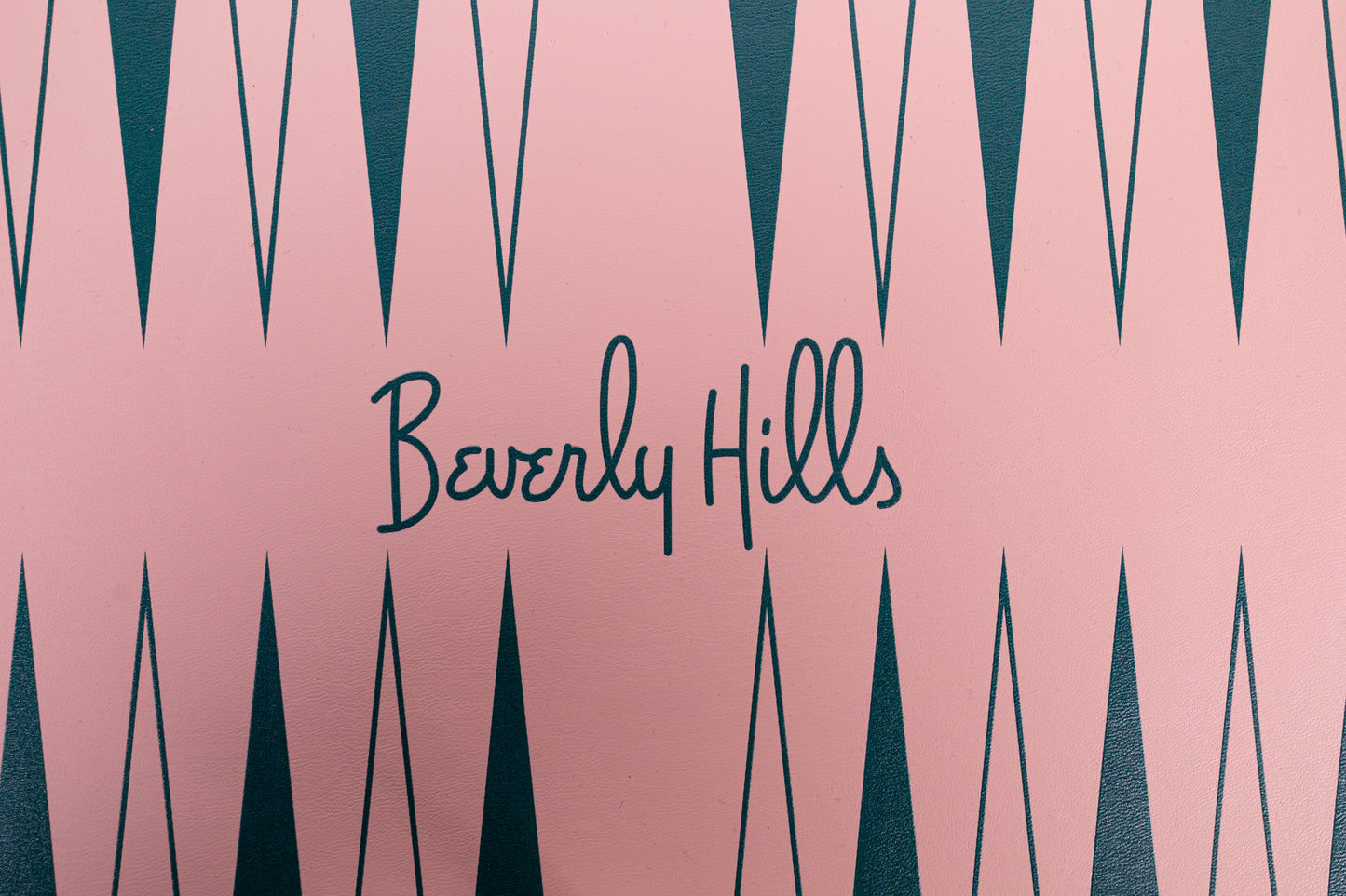 Beverly Hills Leather Backgammon Board