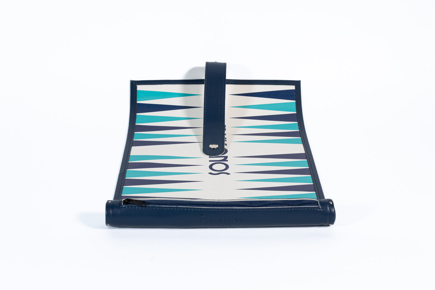 Mykonos Leather Backgammon Board