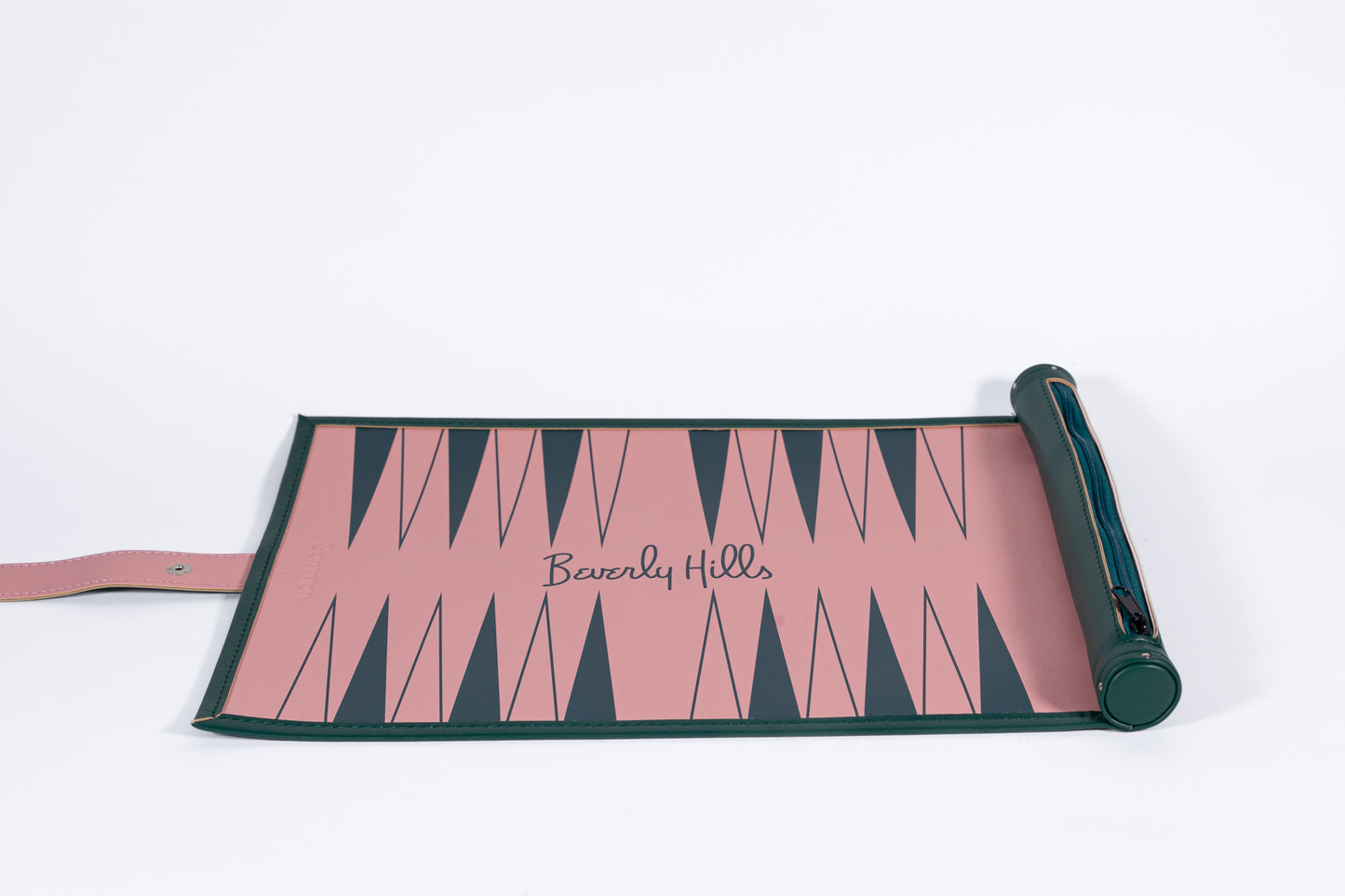 Beverly Hills Leather Backgammon Board