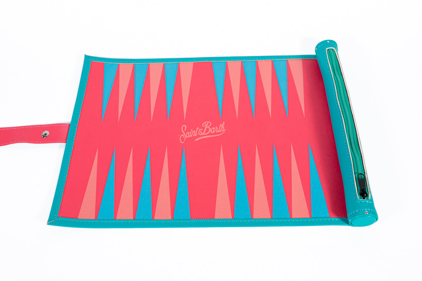 Saint Barths Leather Backgammon Board