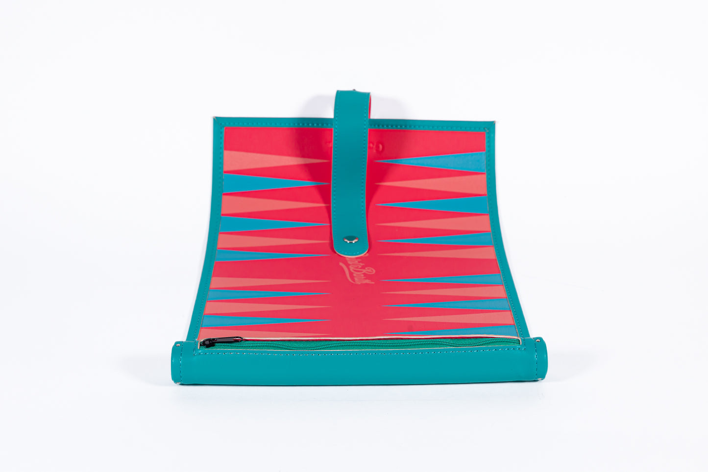 Saint Barths Leather Backgammon Board