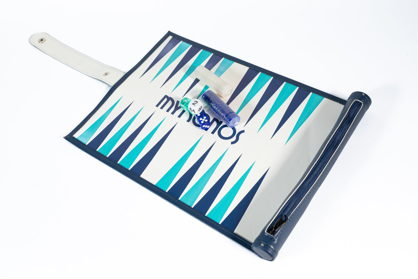 Mykonos Leather Backgammon Board