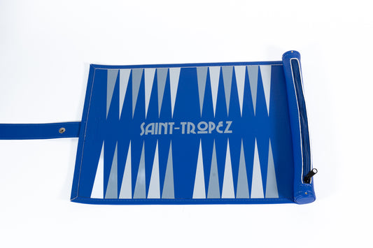 Saint-Tropez Leather Backgammon Board
