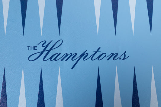 The Hamptons Leather Backgammon Boards